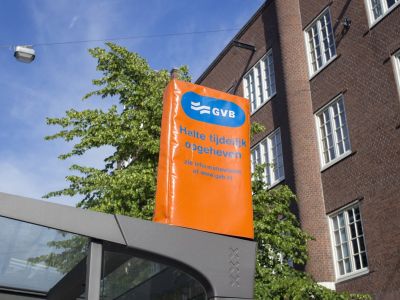 Bushalte GVB opgeheven