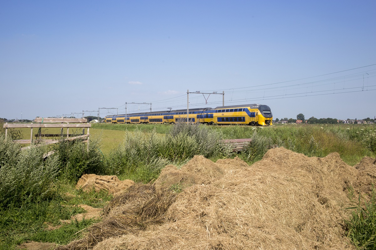 NS-trein bij Alkmaar
