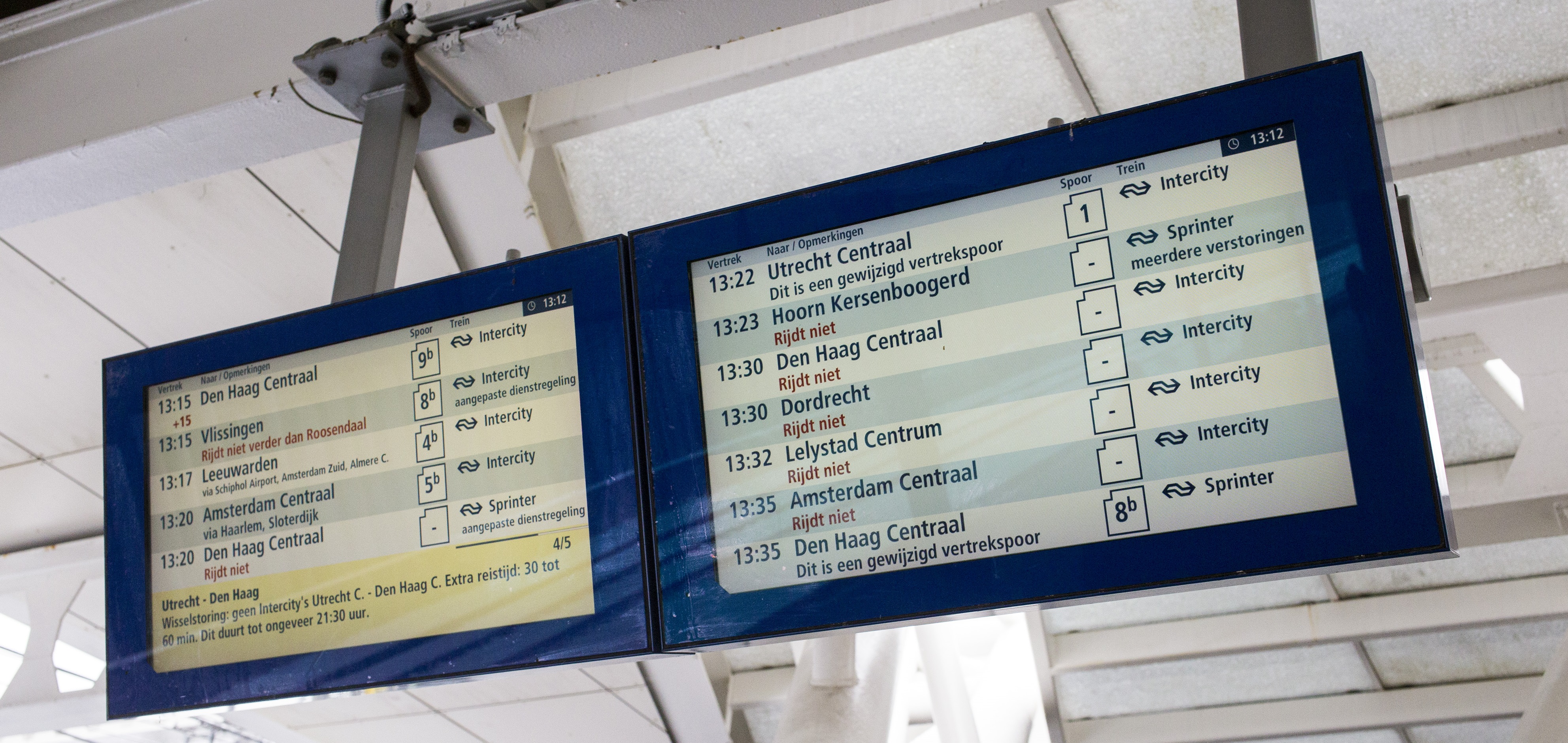 Reisinfo vertraging