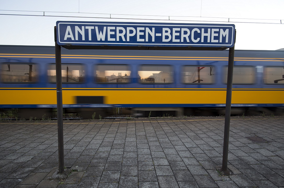 NS-trein in Antwerpen