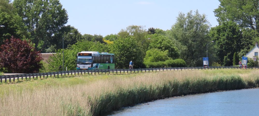 Eropuit met de bus