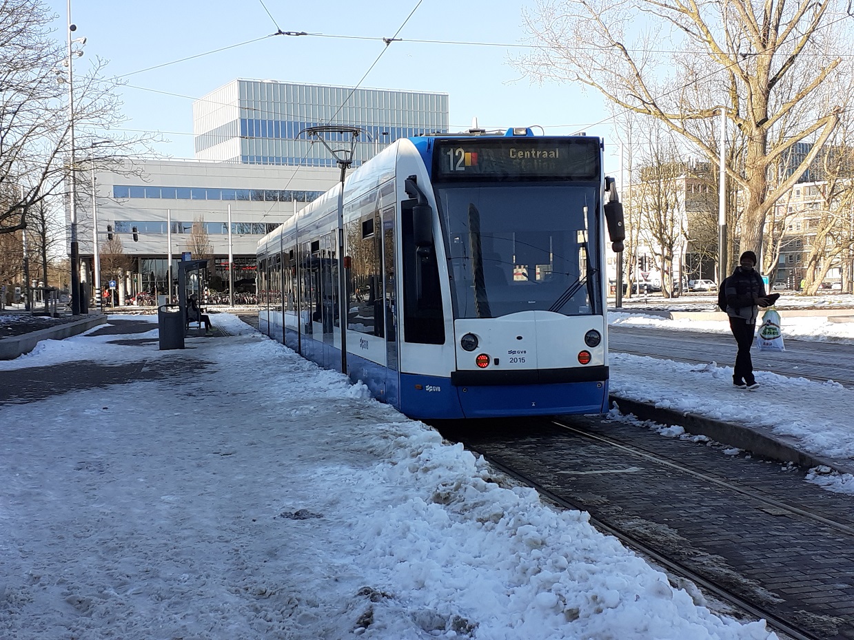 Amsterdam sneeuw