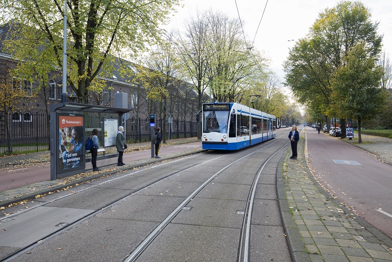 Amsterdam tramstraat