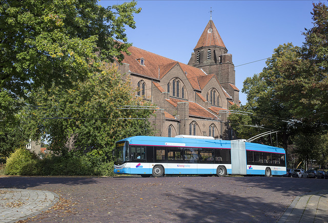 Trolleybus in Arnhem