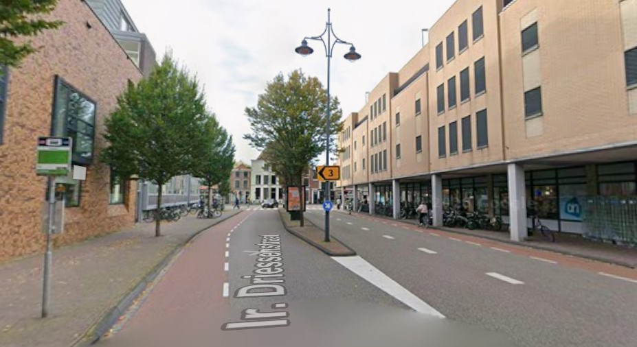 OV-reiziger in de steek gelaten bij herinrichting Leidse straat