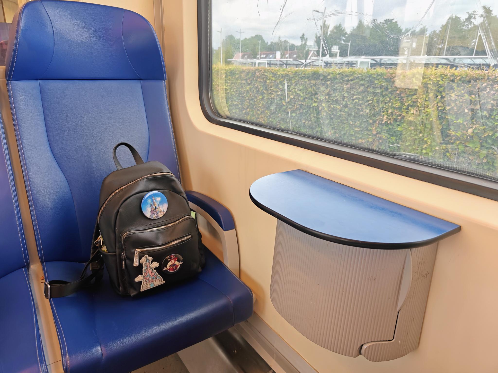 "Pak tas op de treinstoel aan met campagne ipv voorwaarden"