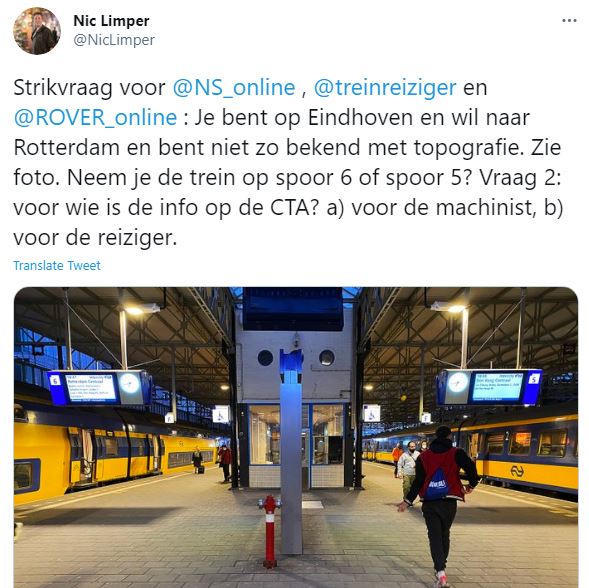 tweet schiphol