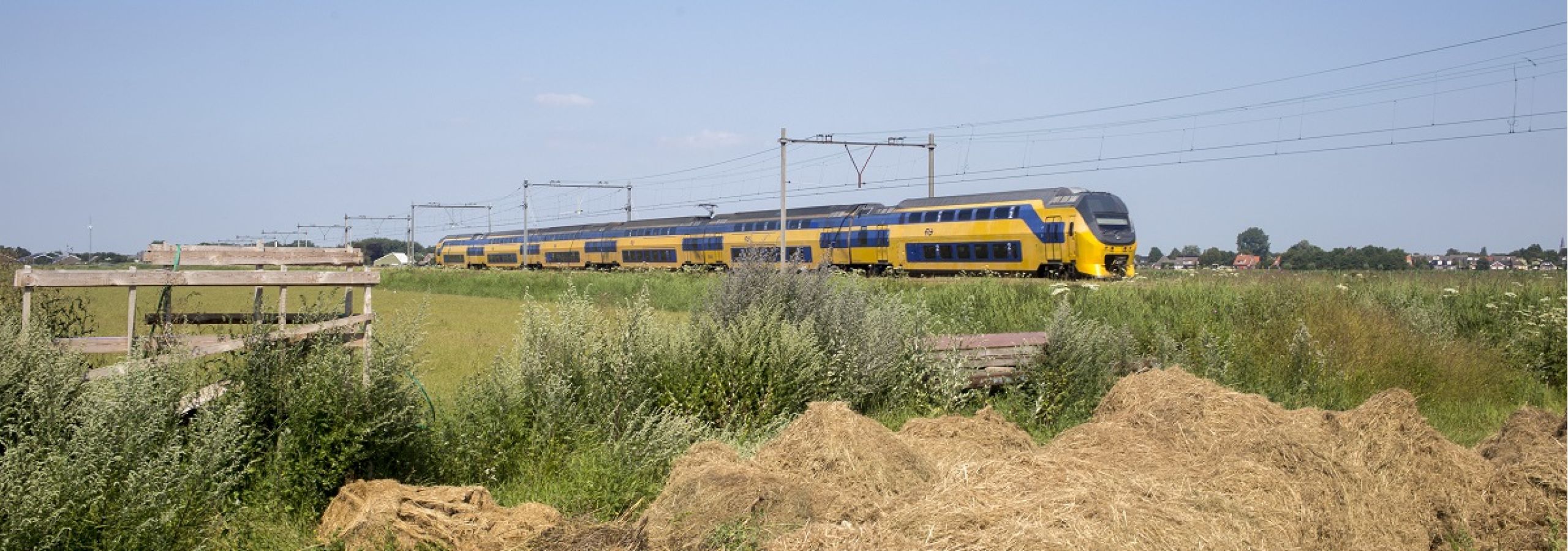 NS-trein bij Alkmaar