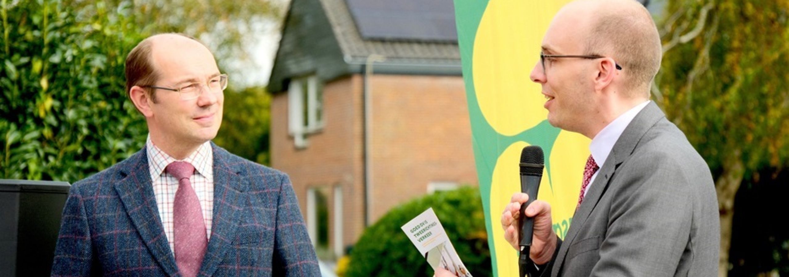 Overhandiging inspiratiefolder