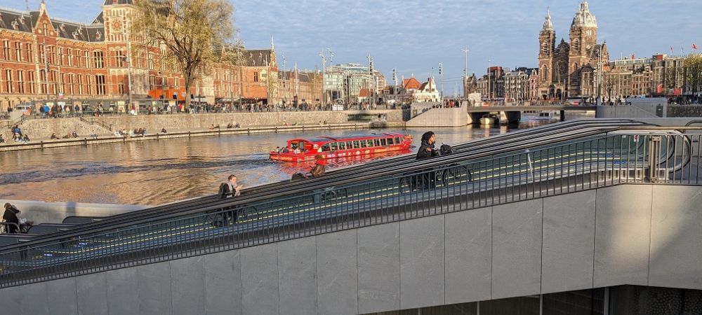 Fietsenstalling Amsterdam CS