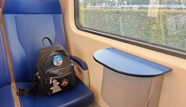 Tas op stoel