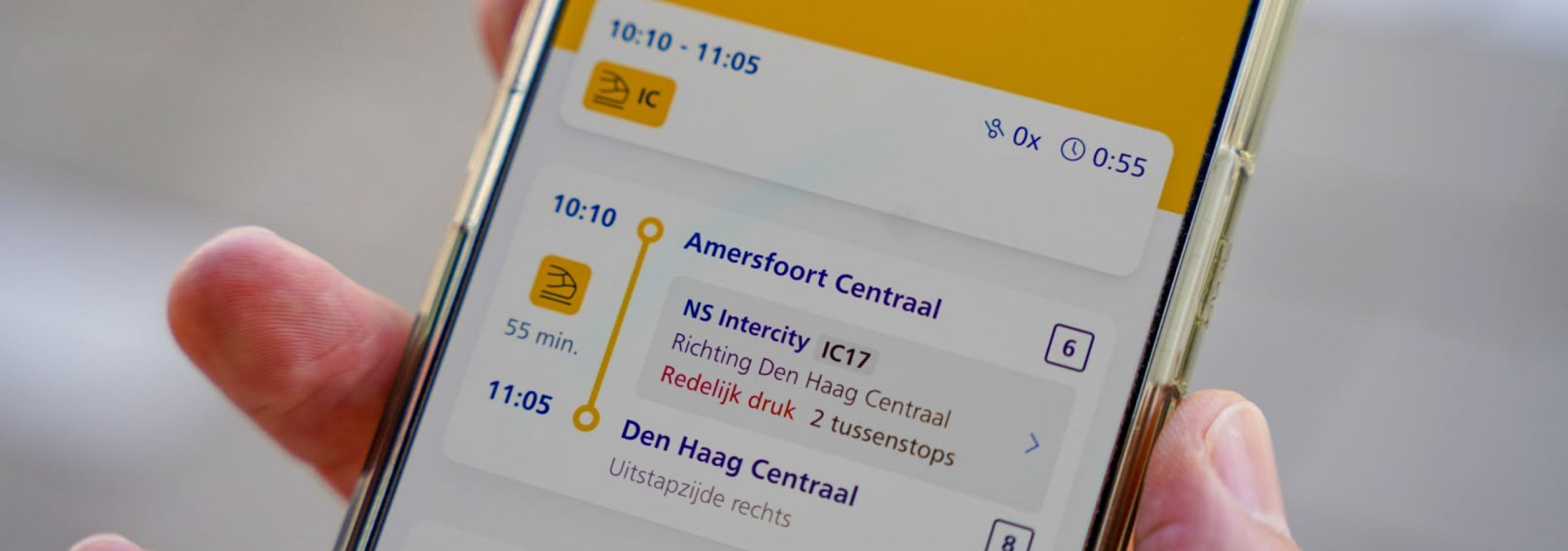 Testweergave lijnnummers in reisplanner