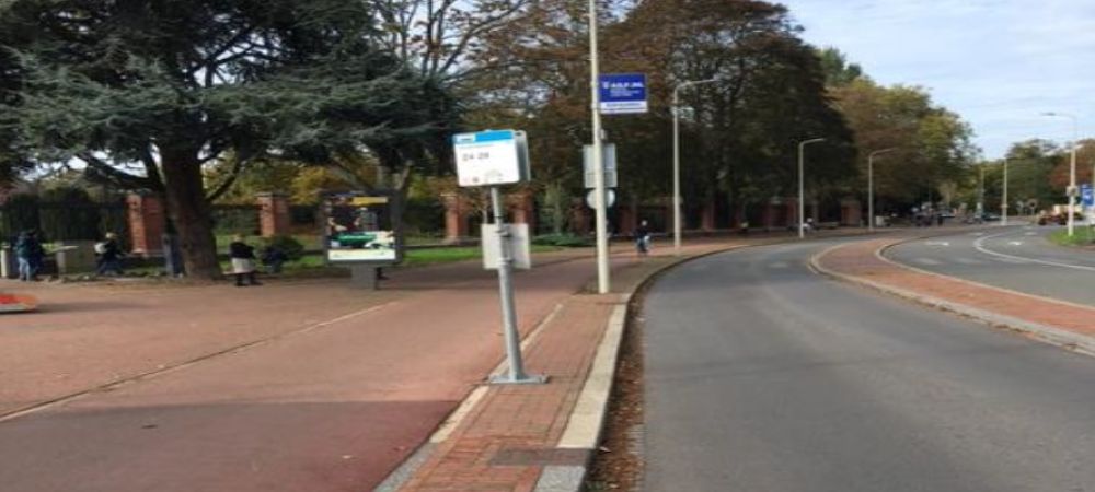 Den Haag tijdelijke bushalte