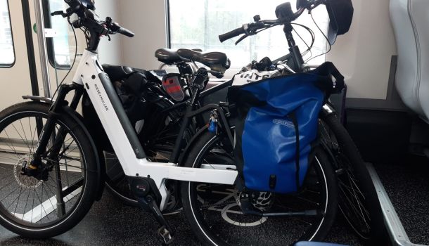 Fiets in de trein