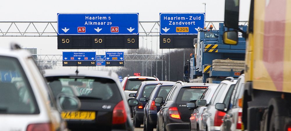 File op de A9