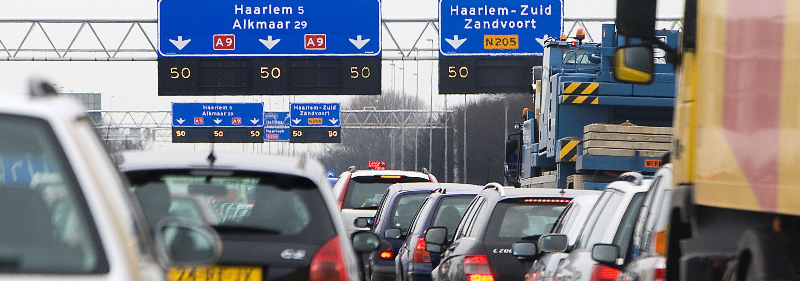 File op de A9