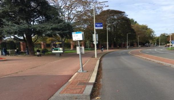 Den Haag tijdelijke bushalte