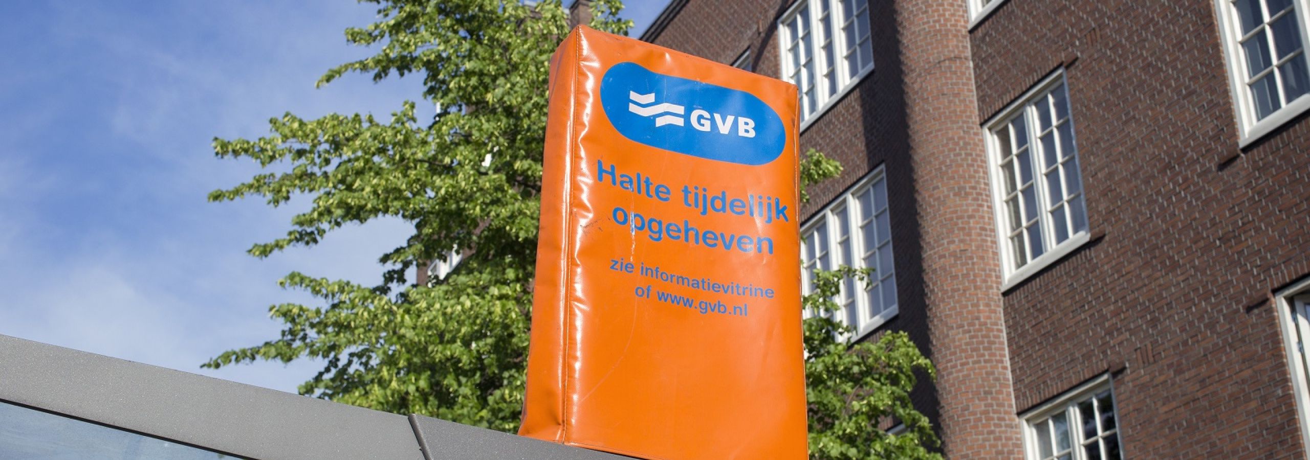 GVB halte opgeheven