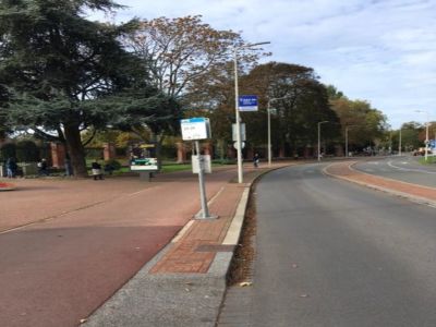 Den Haag tijdelijke bushalte